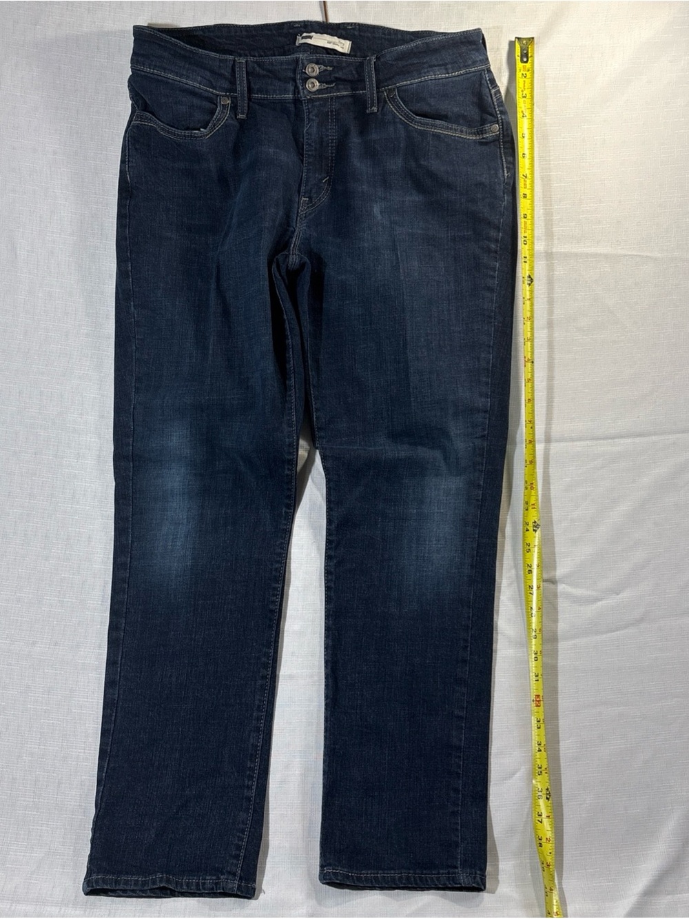 Levi’s 529 curvy Skinny leg Stretch Denim Women’s 16M 33/32 Dark Wash Jeans